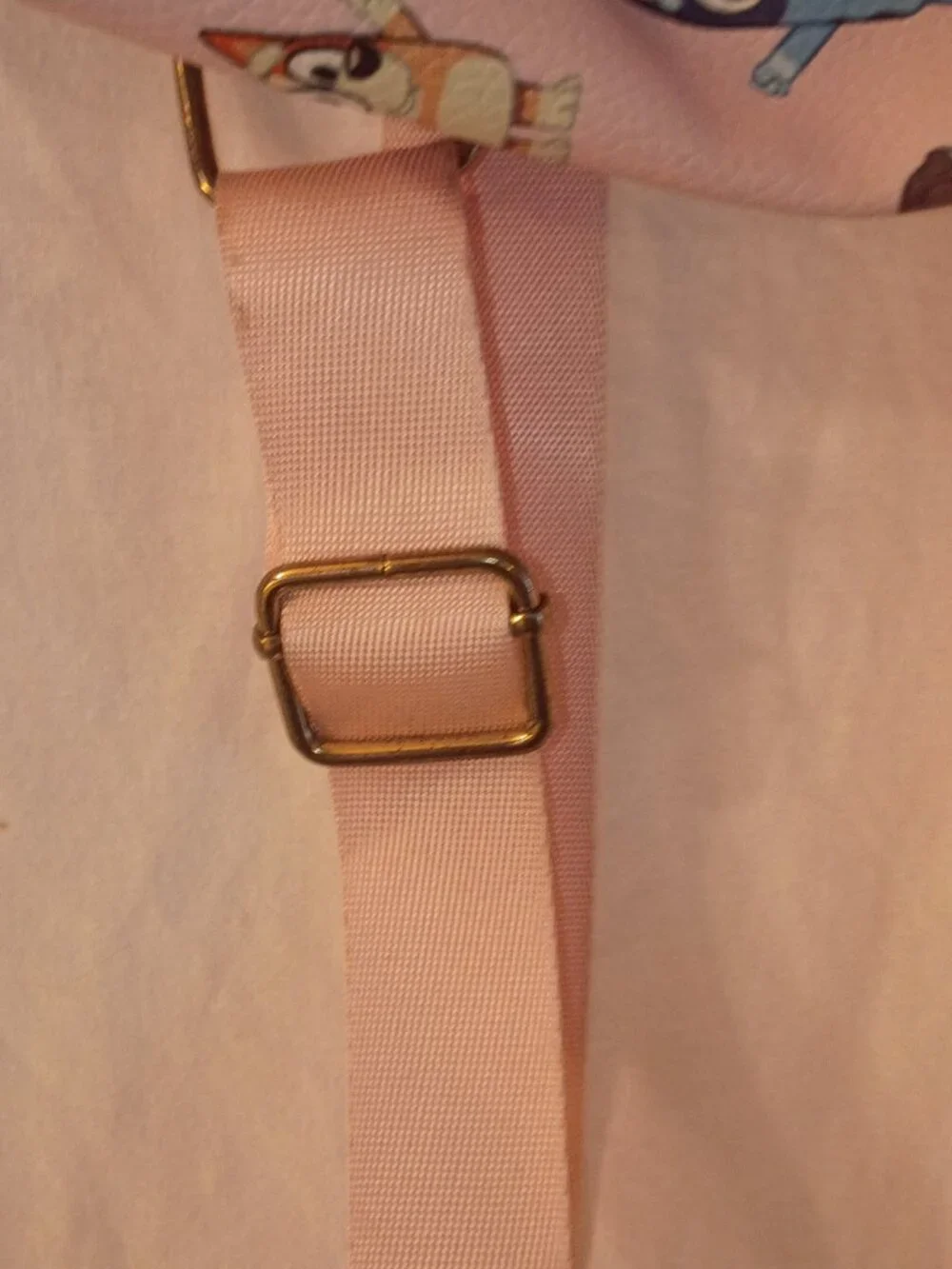 Pink Leather Bluey Mini Backpack NWOT!